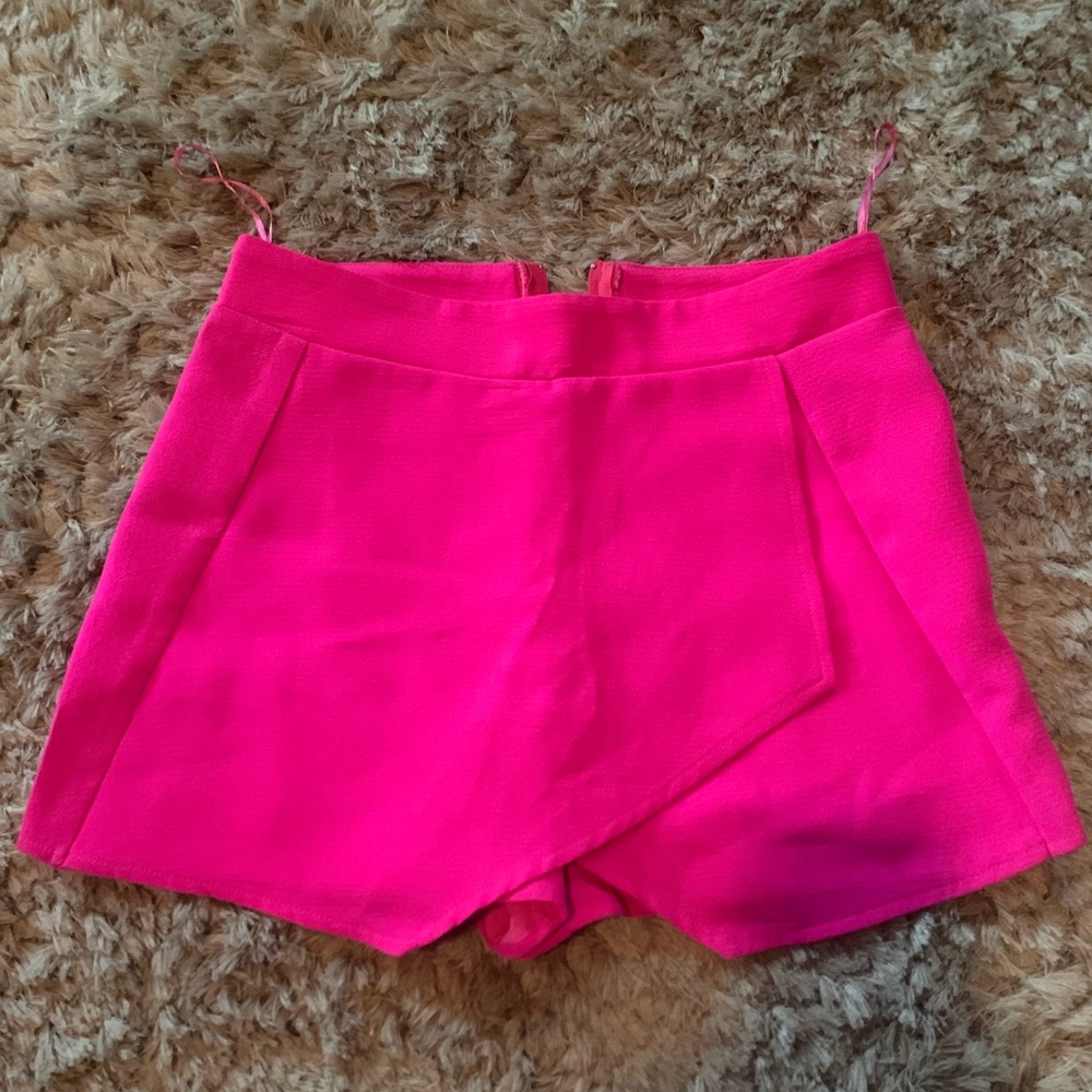 Hot Pink Envelope Skort